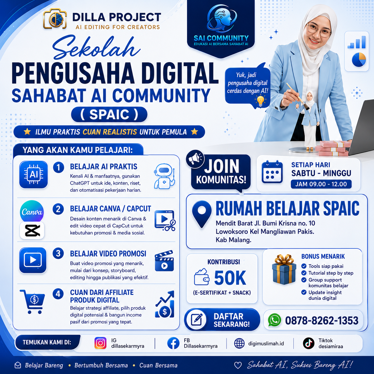 Sekolah Pengusaha Digital AI