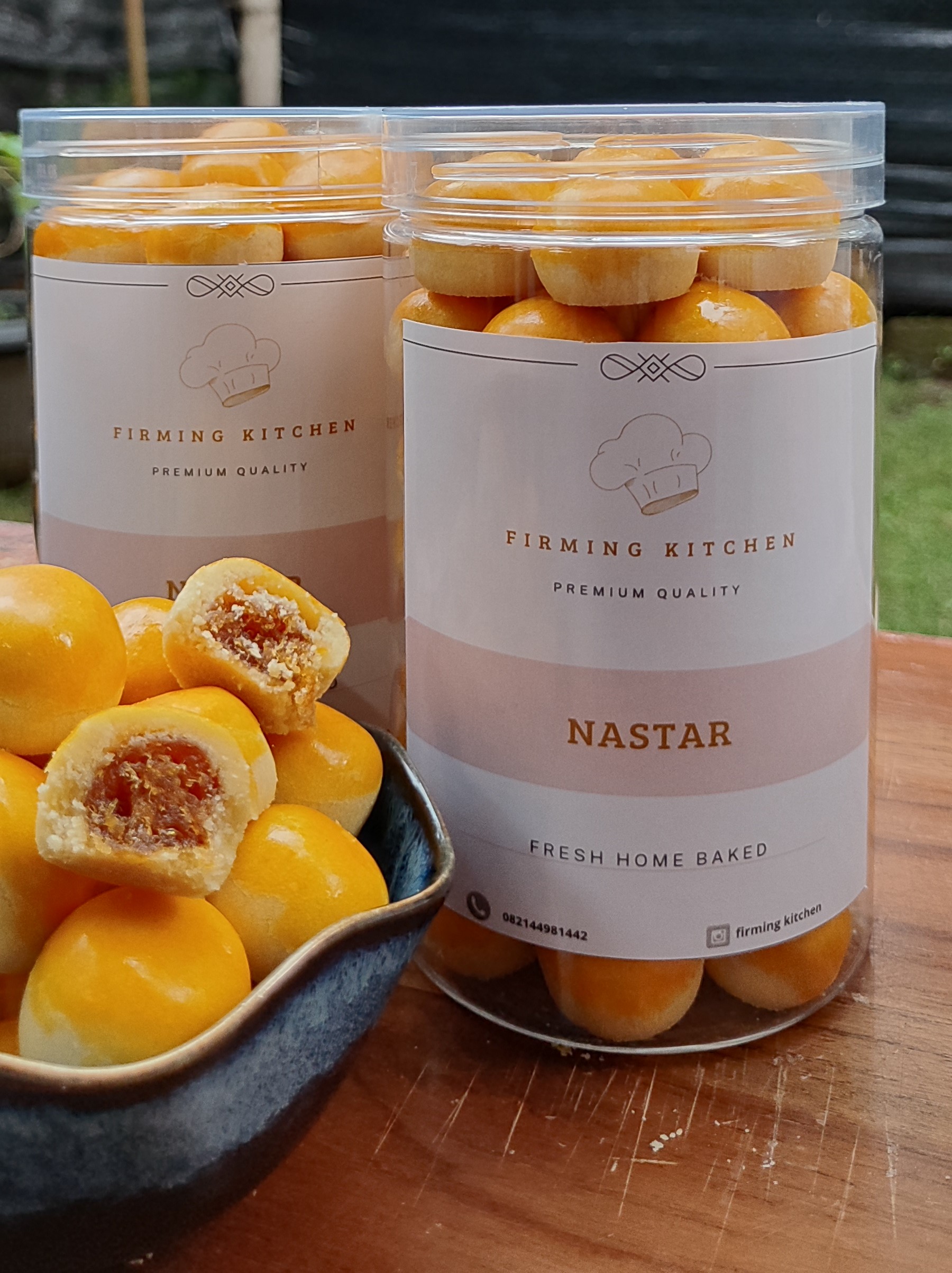 Nastar Premium Firming Kitchen dengan Selai Nanas Homemade 500 gram